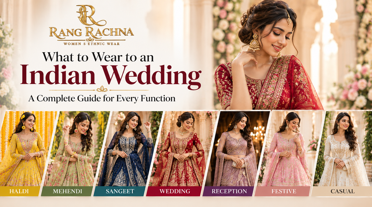 What to Wear to an Indian Wedding: A Complete Guide for Every Function