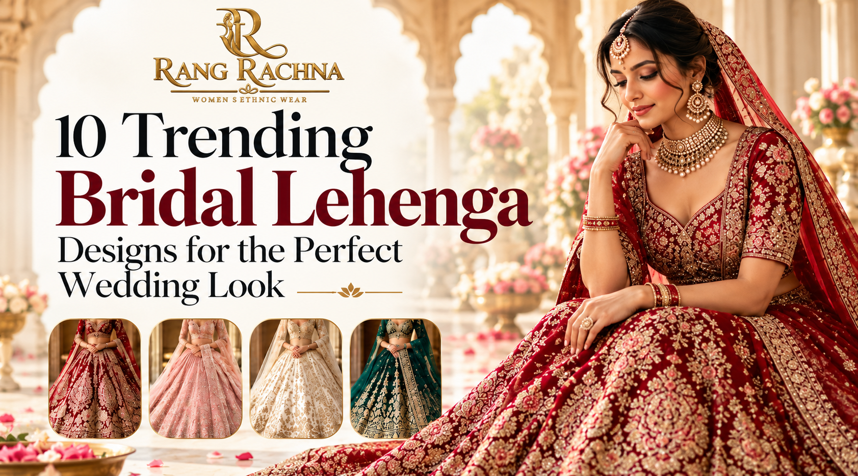 10 Trending Bridal Lehenga Designs for the Perfect Wedding Look